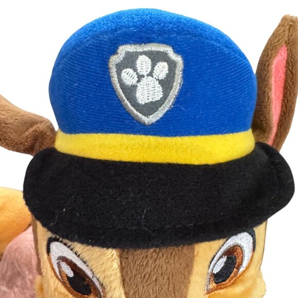 Paw Patrol Chase Plush Dog 11" Brown‎ Blue Police Pup Stuffed Animal Collectible - Picture 4 of 14
